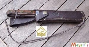 Scheide Puma White Hunter auto messer