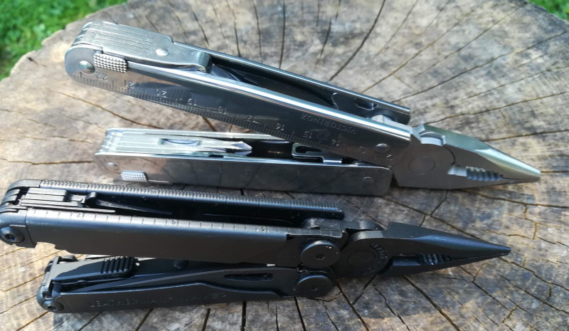 leatherman wave vs victorinox swisstool test