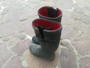 aigle gummistiefel test hund gassi gehen schuhe